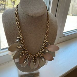 Stella & Dot Birdie Convertible Statement Petal Necklace